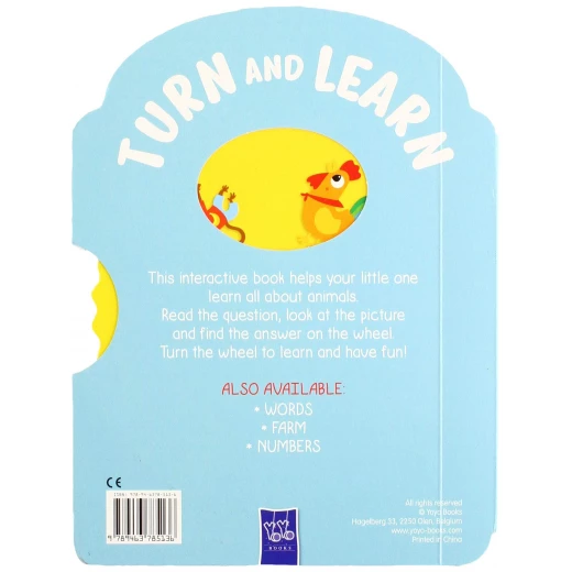 Yoyo Book,Turn to Learn: الحيوانات - كتب يويو - Image 3