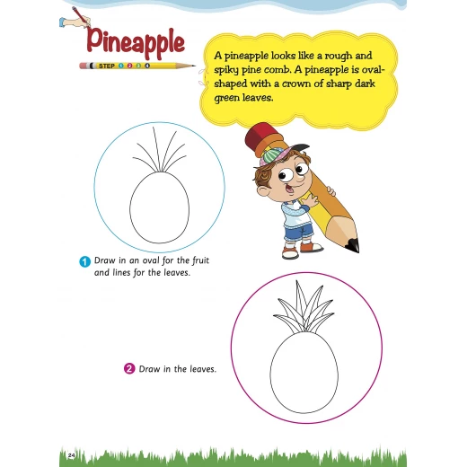 OM Kids- How to Draw Fruits - او ام - Image 2