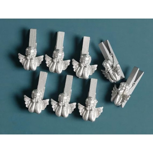 Madame Coco - Angelic Mini Latch Set, Silver - مدام كوكو - Image 2