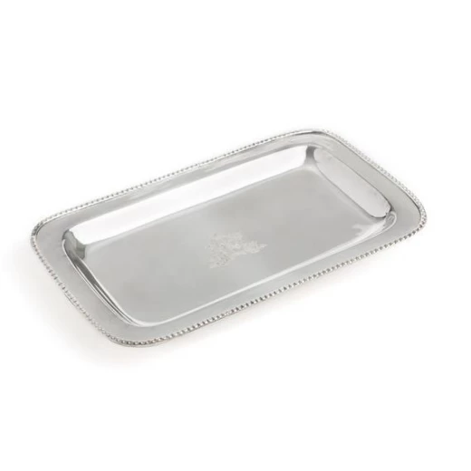 Madame Coco - Silver Plated Rectangular Tray - مدام كوكو - Image 3