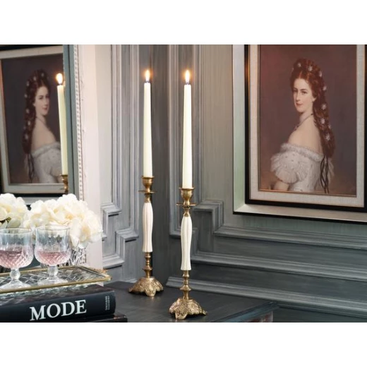 Madame Coco - Blond 1 Candlestick Holder Madame Coco - Blond 1 Candlestick Holder