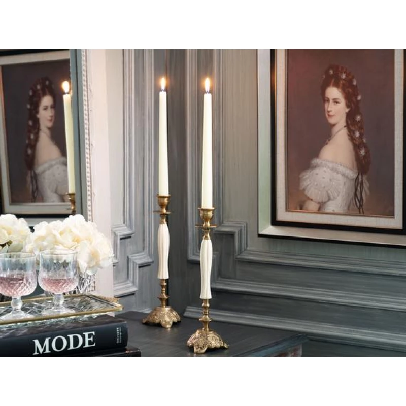 Madame Coco - Blond 1 Candlestick Holder - مدام كوكو