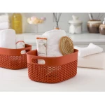 Madame Coco - Curvy Knitting Pattern Big Basket, Terra Cotta - مدام كوكو