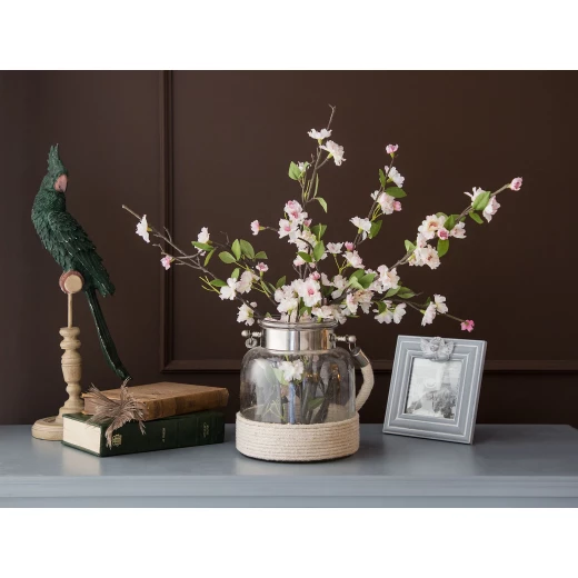 Madame Coco - Peach Artificial Flower, White Pink Madame Coco - Peach Artificial Flower, White Pink