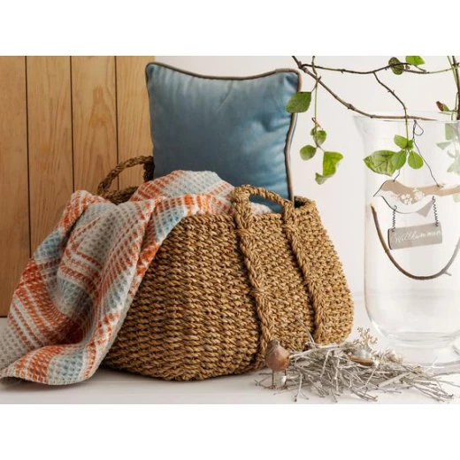 Madame Coco - Coralise Large Wicker Basket Madame Coco - Coralise Large Wicker Basket