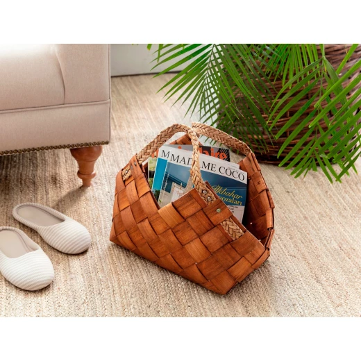 Madame Coco - Shasa Antique Small Basket Madame Coco - Shasa Antique Small Basket