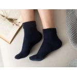 Madame Coco - Demeka Women's Ankle Socks, Navy - مدام كوكو