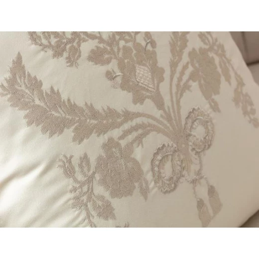 Madame Coco - Alix Embroidered Pillow Case, Beige - مدام كوكو - Image 2