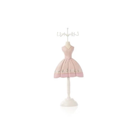 Madame Coco - Wooden Mannequin Jewelery Holder, Pink - مدام كوكو - Image 2