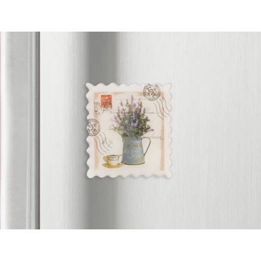 Madame Coco - Magnet - Stamp Green Lilac - مدام كوكو - Image 3