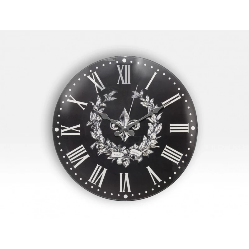 Madame Coco - Royale Wall Clock, Black - مدام كوكو