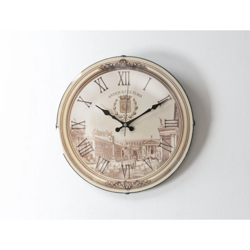 Madame Coco - Paule Wall Clock, Camel - مدام كوكو