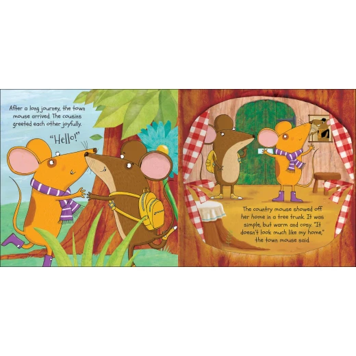 Miles Kelly - Aesop Town Mouse Country Mouse - مايلز كيلي - Image 3