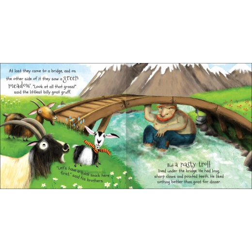 Miles Kelly - My Fairytale Time: Three Billy Goats Gruff - مايلز كيلي - Image 2