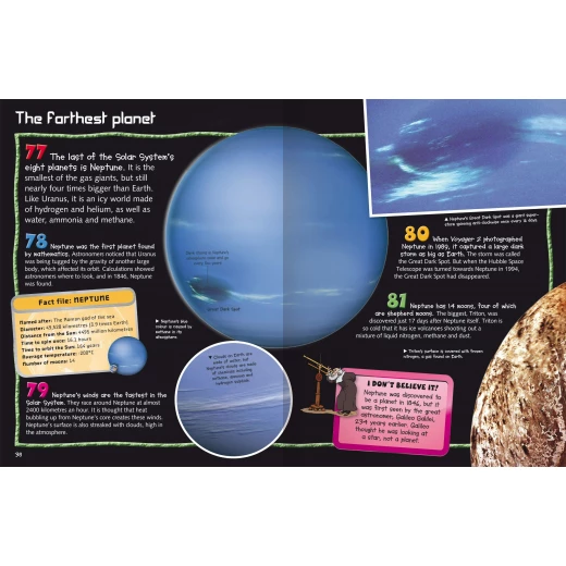 Miles Kelly - 100 Facts Solar System Pocket Edition - مايلز كيلي - Image 2