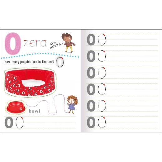 Miles Kelly - Get Set Go: Practice Book - Letters and Numbers - مايلز كيلي - Image 4