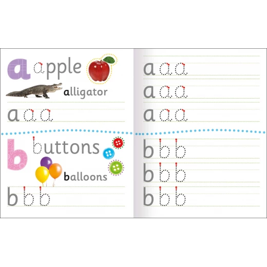 Miles Kelly - Get Set Go: Practice Book - Letters and Numbers - مايلز كيلي - Image 2