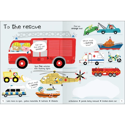 مايلز كيلي - Lots to Spot Sticker Book: On the Go! - مايلز كيلي - Image 5