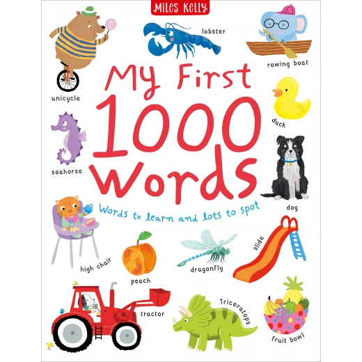 كتاب أول 1000 كلمة لي: كلمات يجب تعلمها والكثير من النقاط من مايلز كيلي كتاب أول 1000 كلمة لي: كلمات يجب تعلمها والكثير من النقاط من مايلز كيلي