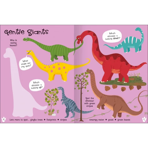 مايلز كيلي - الكثير للتعرف على الديناصورات في كتاب الملصقات - مايلز كيلي - Image 3