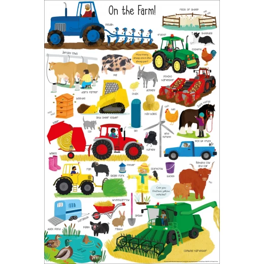 Miles Kelly - Wonderful Words On The Farm - مايلز كيلي - Image 3