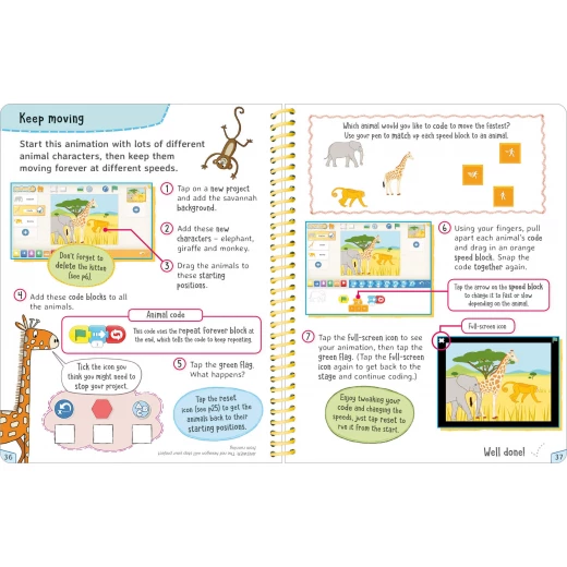 Miles Kelly - Get Set Go! Coding with Scratch Jr - مايلز كيلي - Image 3
