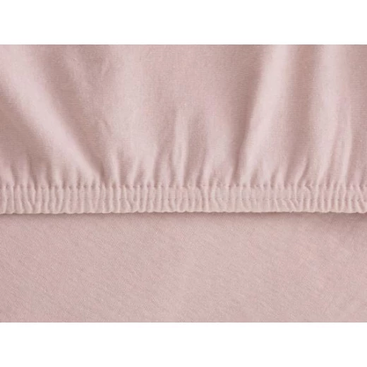 Madame Coco - Jersey Fitted Sheet - Double, Powder Pink - مدام كوكو - Image 3