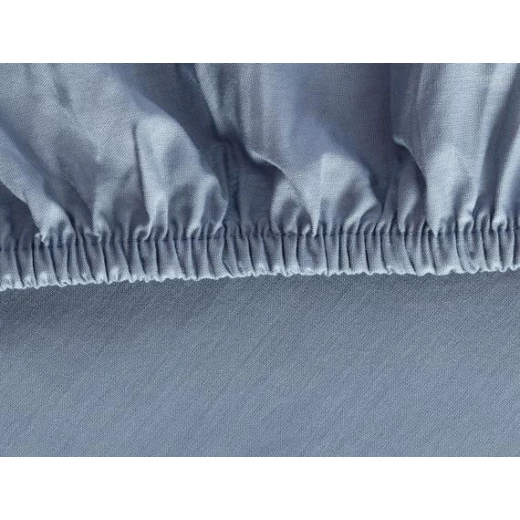 Madame Coco - Manon Ranforce Fitted Sheet - Single, Indigo - مدام كوكو - Image 3