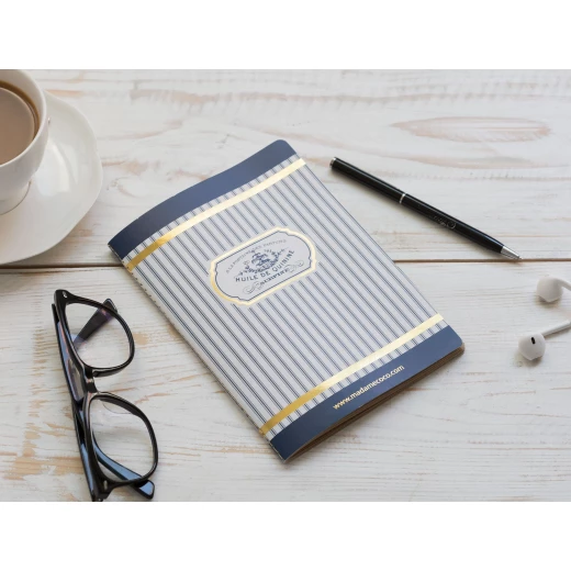 Madame Coco - Notebook - Kraft, Navy / Ecru Madame Coco - Notebook - Kraft, Navy / Ecru