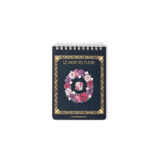 Madame Coco - Notebook - With Spiral, Navy Madame Coco - Notebook - With Spiral, Navy