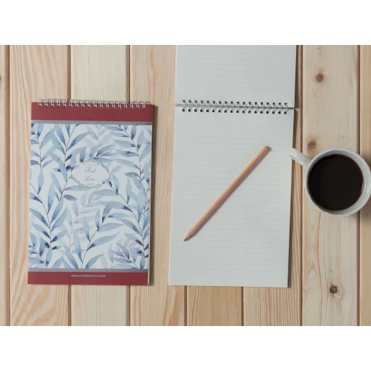 Madame Coco - Notebook - With Spiral, Light Blue Madame Coco - Notebook - With Spiral, Light Blue