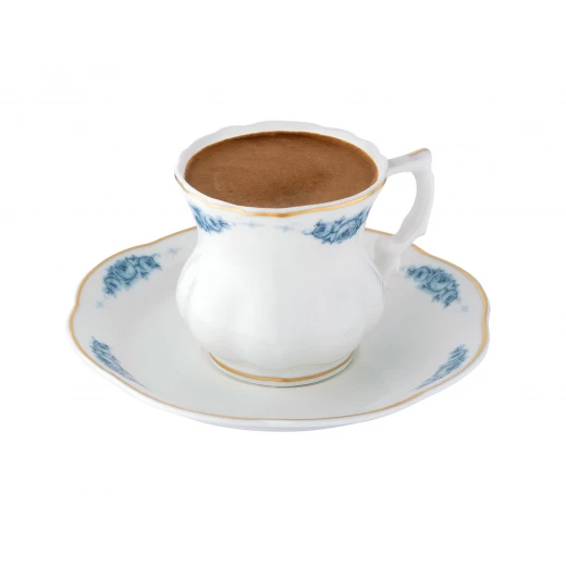 Madame Coco - Le Rêve Bleu 2-piece Coffee Cup Set - مدام كوكو - Image 2