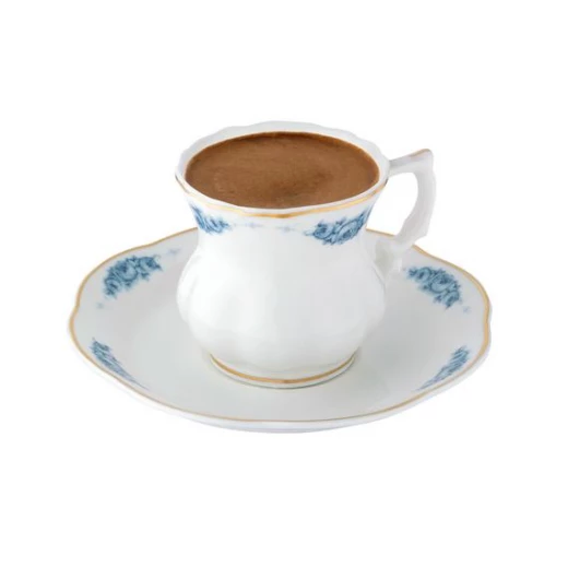 Madame Coco - Le Rêve Bleu 4-piece Coffee Cup Set - مدام كوكو - Image 3