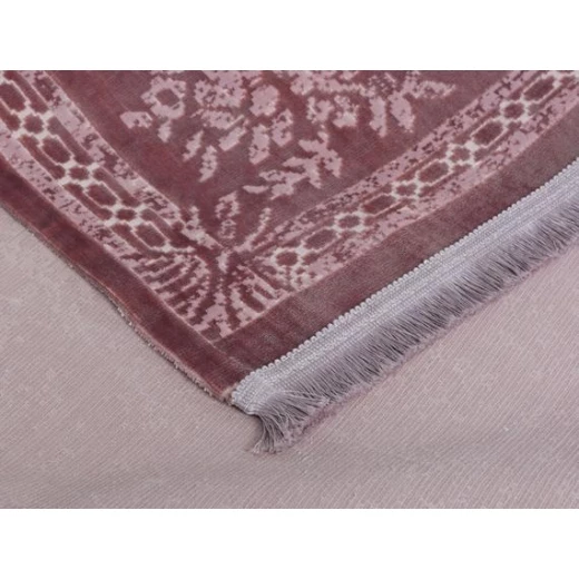 Madame Coco - Authentique Shiny Effect Carpet - Damson - مدام كوكو - Image 2