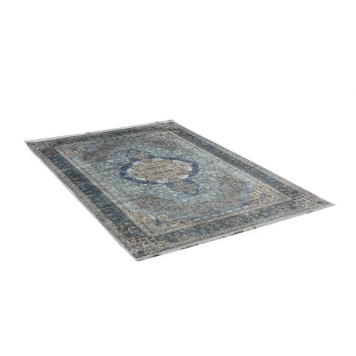 Madame Coco - Merci Shiny Effect Velvet Carpet - Turquoise - مدام كوكو - Image 2