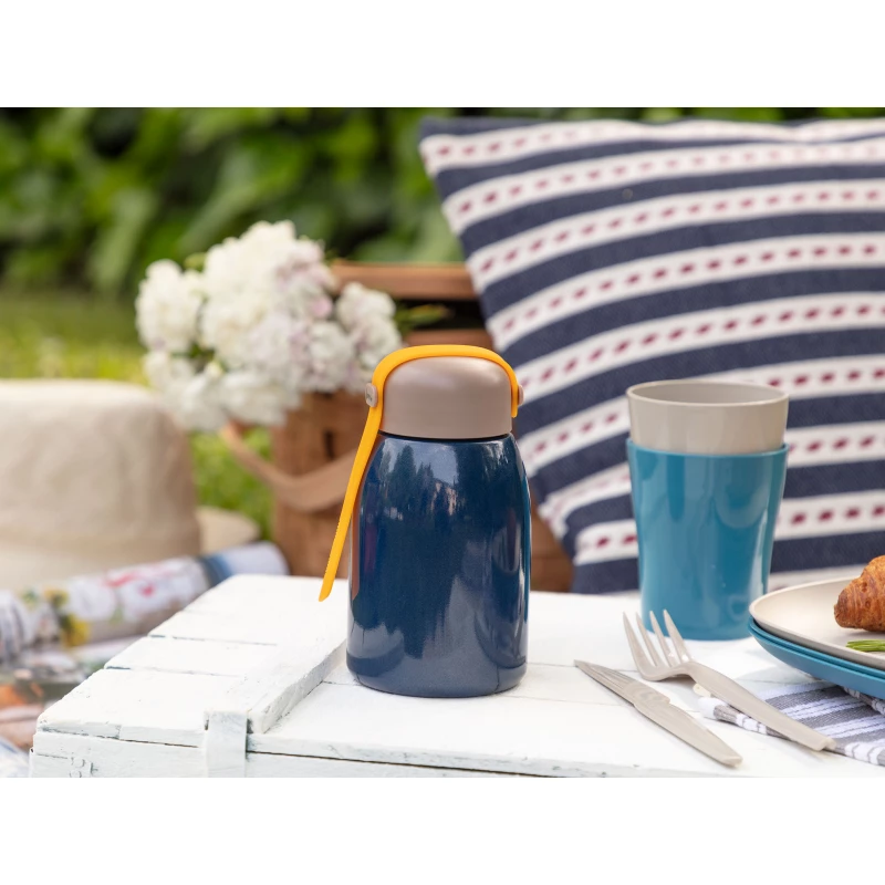 Madame Coco Gigi Mini Thermos - Blue - مدام كوكو