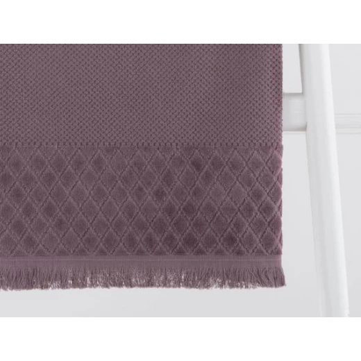 Madame Coco - Velvet Detail Face Towel, Dasmon - مدام كوكو - Image 2