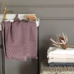 Madame Coco - Velvet Detail Face Towel, Dasmon - مدام كوكو