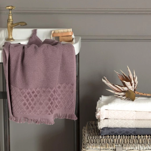 Madame Coco - Velvet Detail Face Towel, Dasmon Madame Coco - Velvet Detail Face Towel, Dasmon