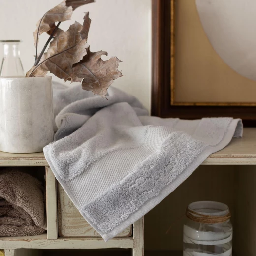 Madame Coco - American Bath Towel, Blue Madame Coco - American Bath Towel, Blue
