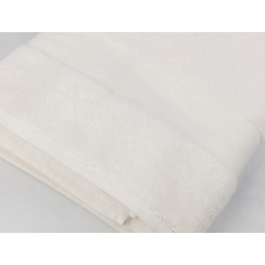 Madame Coco - American Large Bath Towel, Ecru - مدام كوكو - Image 2