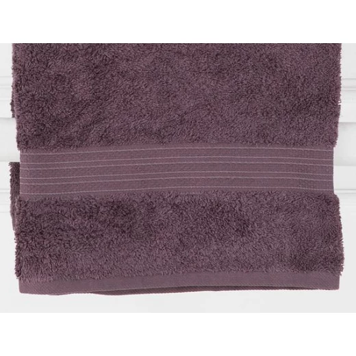 Madame Coco Madame Coco - Bamboo Large Bath Towel, Dark Damson - مدام كوكو - Image 2