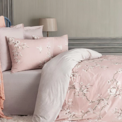 Madame Coco - Puppy Duvet Cover Set - Single, Powder Madame Coco - Puppy Duvet Cover Set - Single, Powder