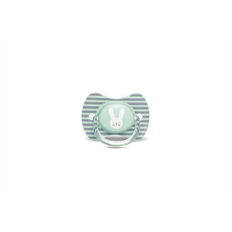 Suavinex Physiological Silicone Soother 6 - 8 Month, Green - Suavinex