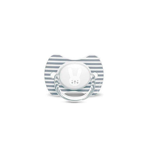 Suavinex Physiological Silicone Soother 6 - 8 Month, Grey Suavinex Physiological Silicone Soother 6 - 8 Month, Grey