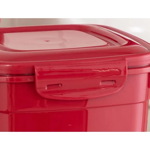 Madame Coco - Square Storage Box 5000-3200ml, Rio Red - مدام كوكو - Image 2