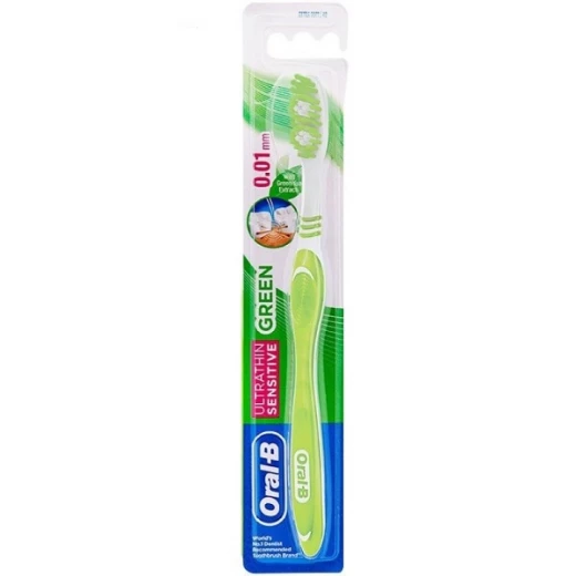 Oral-B Toothbrush Ultrathin Green 1pc Oral-B Toothbrush Ultrathin Green 1pc