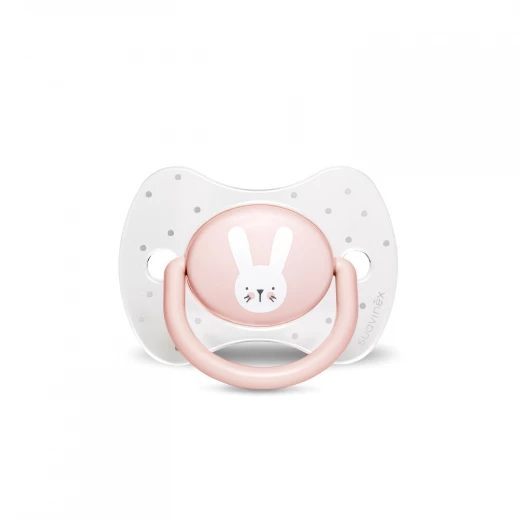 Suavinex Prem Phy Soother S Rabbit 0-6 m Pink Suavinex Prem Phy Soother S Rabbit 0-6 m Pink