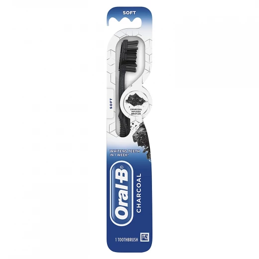 Oral-B Charcoal Toothbrush, Soft, 1 Count Oral-B Charcoal Toothbrush, Soft, 1 Count