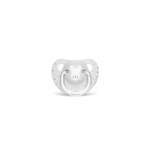 Suavinex Evolution Anatomical Pacifier 0-6M, Gray Rabbit Suavinex Evolution Anatomical Pacifier 0-6M, Gray Rabbit
